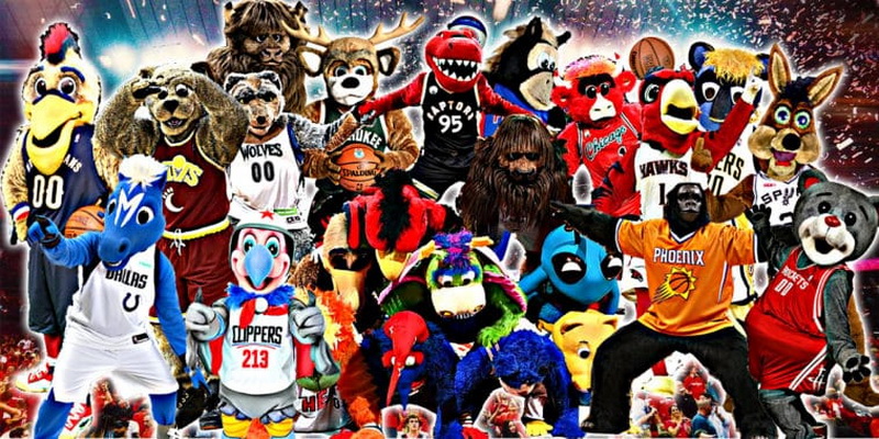 Conheça os supersalários das mascotes da NBA